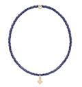 hope classic navy bracelet signature cross small gold charm