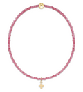 hope classic pink champagne bracelet signature cross small gold charm