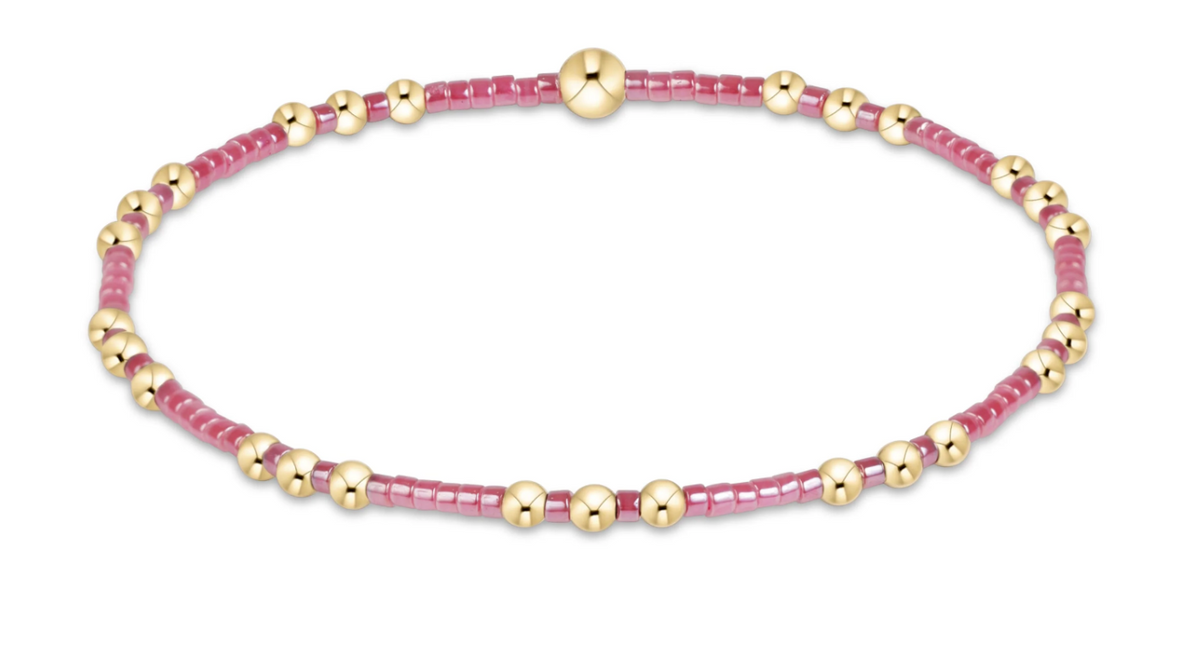 hope joy bracelet pink champagne