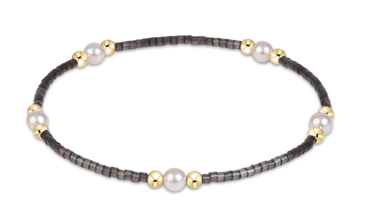 hope purpose pearl bracelet moonlight