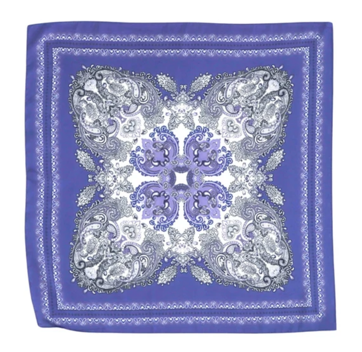 multi print bandana scarf