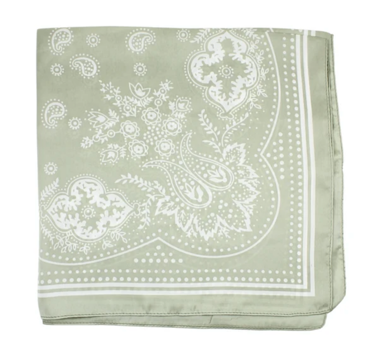 paisley print bandana scarf