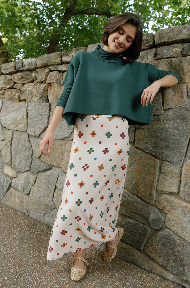 sophia sweater cypress