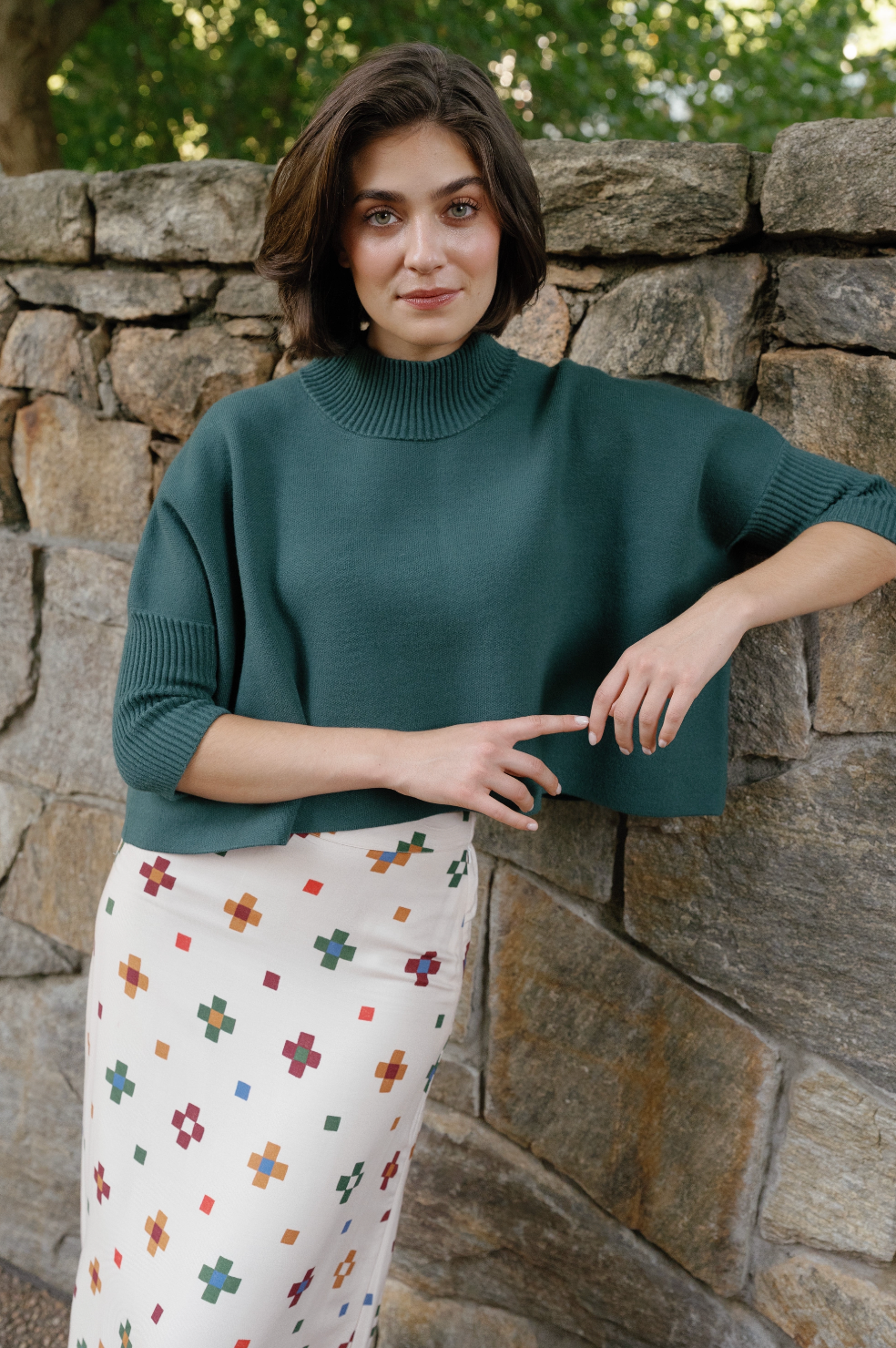 sophia sweater cypress