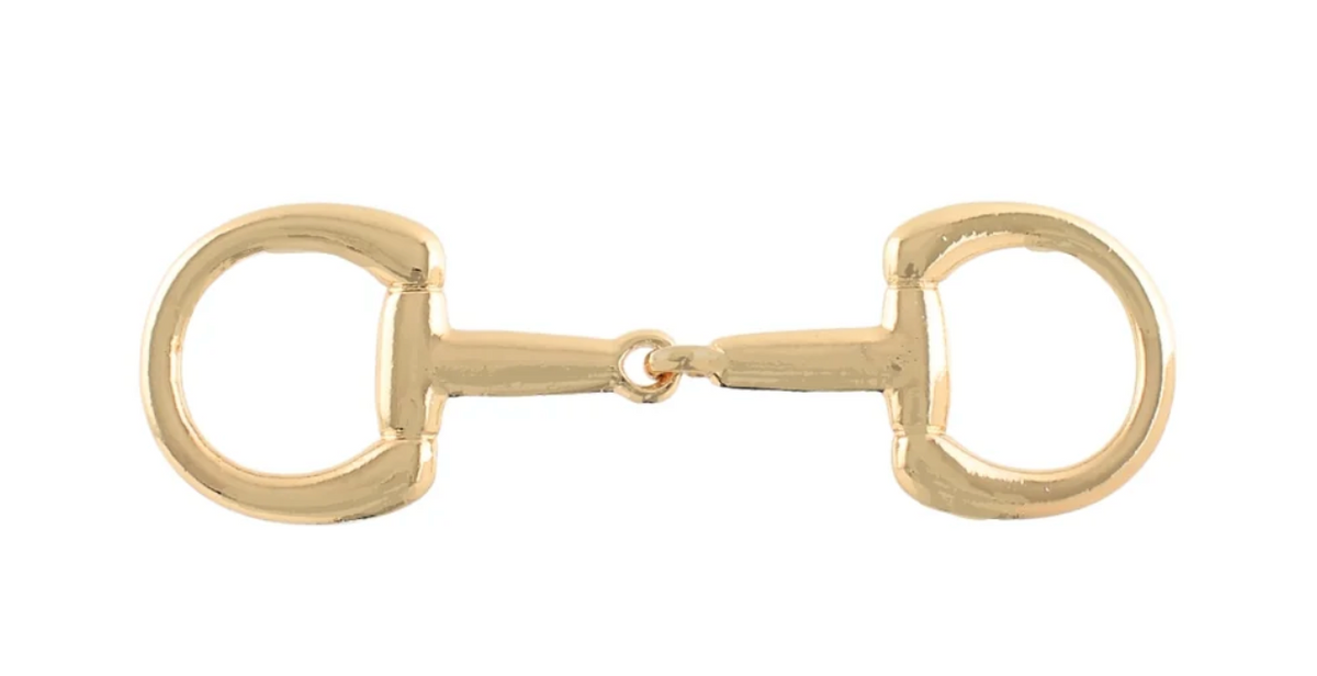 horse bit scarf ring large