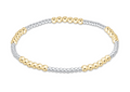 blissful mixed metal 3mm bracelet