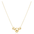 16" necklace gold - purpose gold