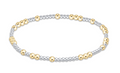 hope unwritten mixed metal 3mm bracelet