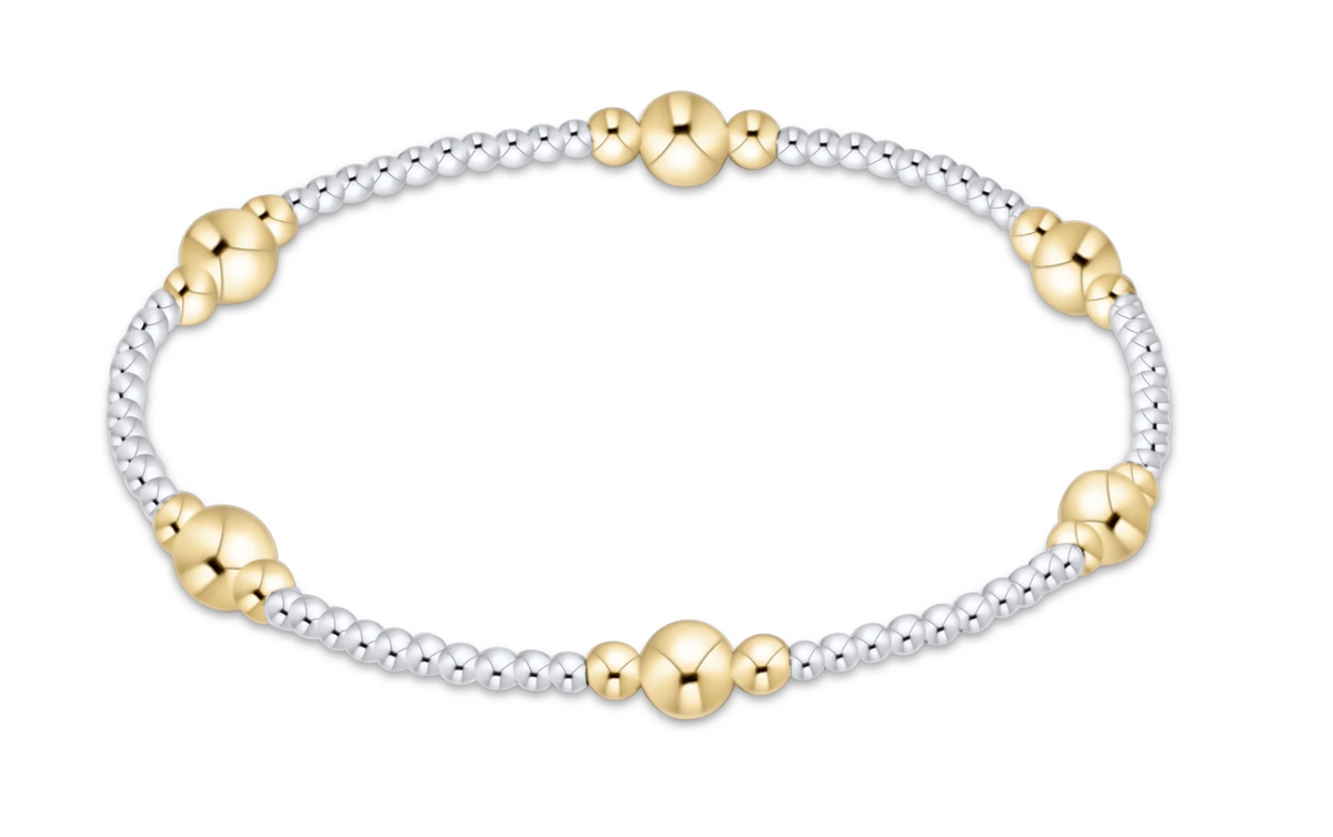 purpose mixed metal 5mm bracelet