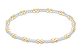 together mixed metal 3mm bracelet