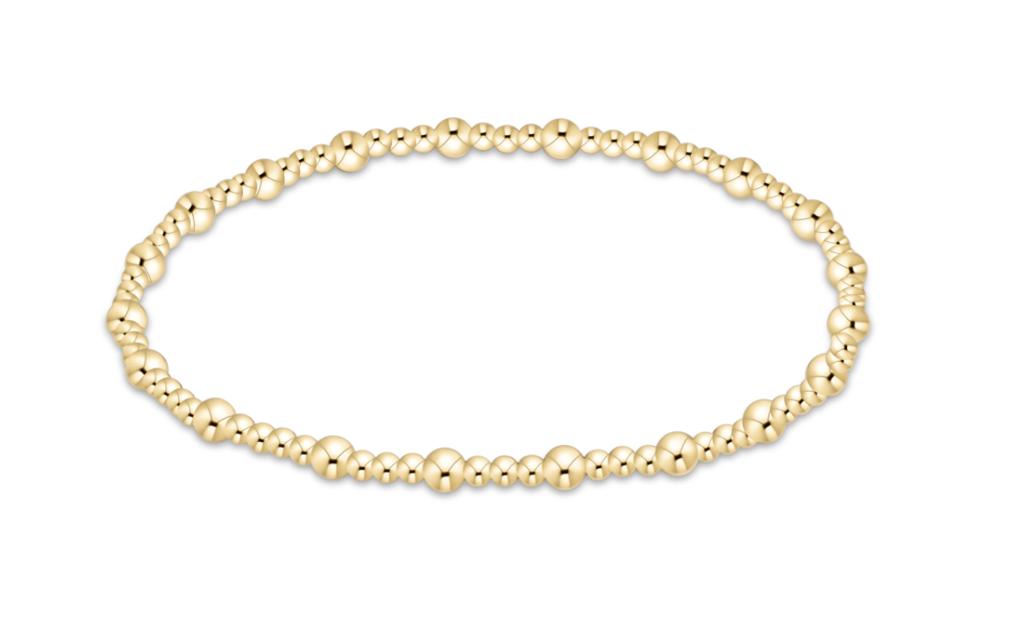 sincerity gold 3mm bracelet