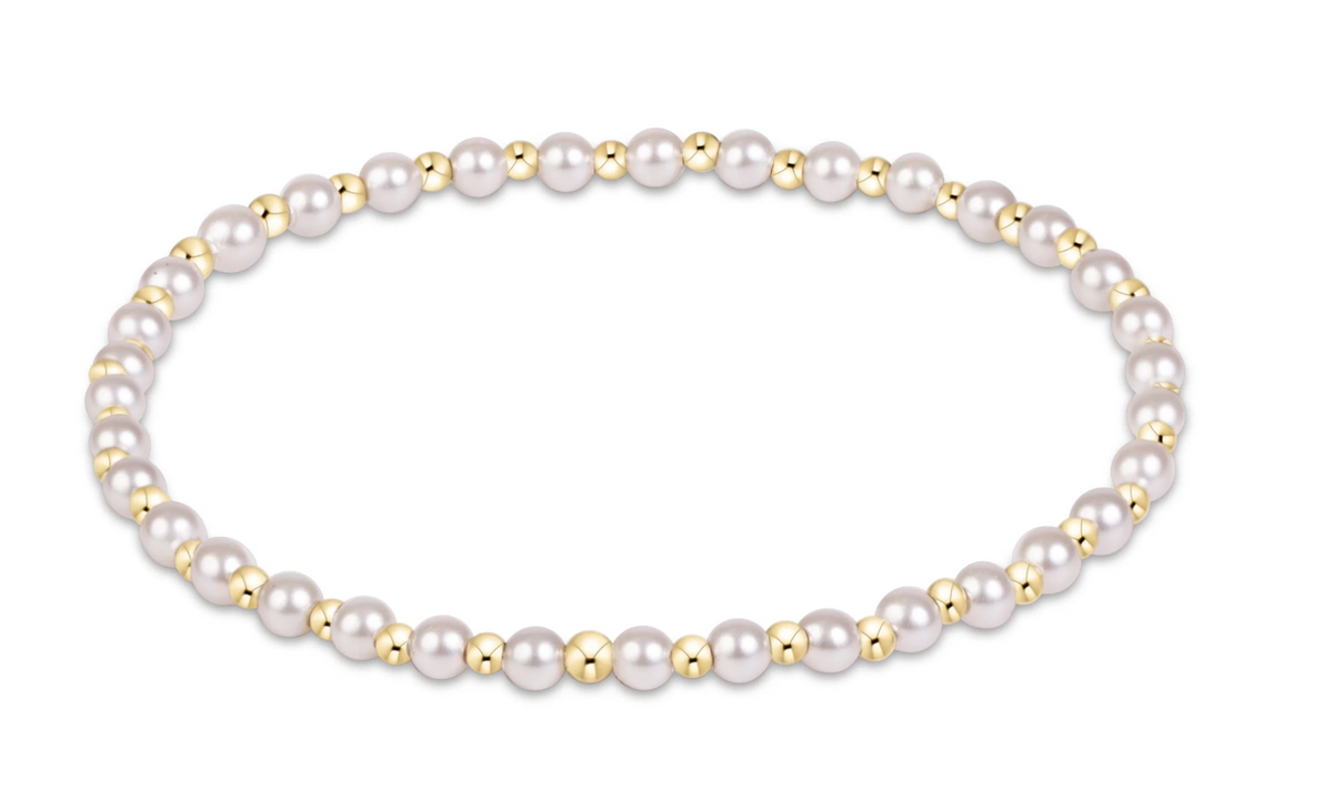 grateful pearl 3mm bracelet