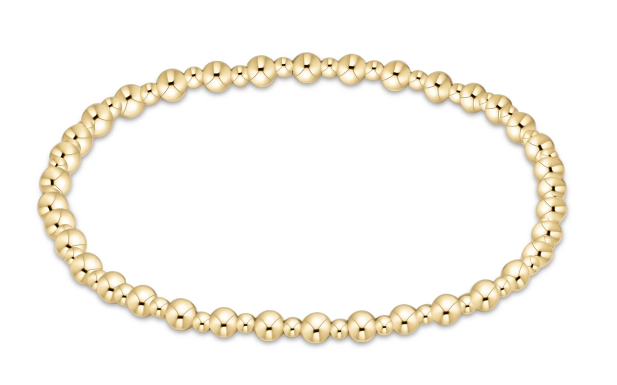 grateful gold 3mm bracelet