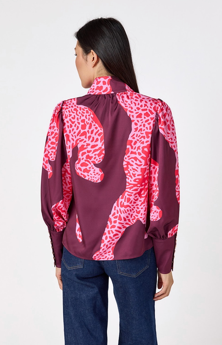 florence blouse catwalk pink