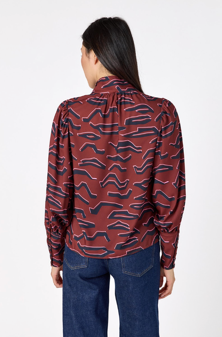 florence blouse tibetan tiger