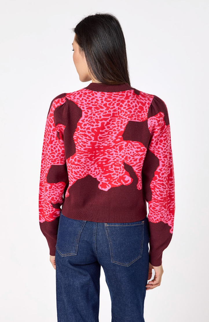 jude cardigan catwalk pink