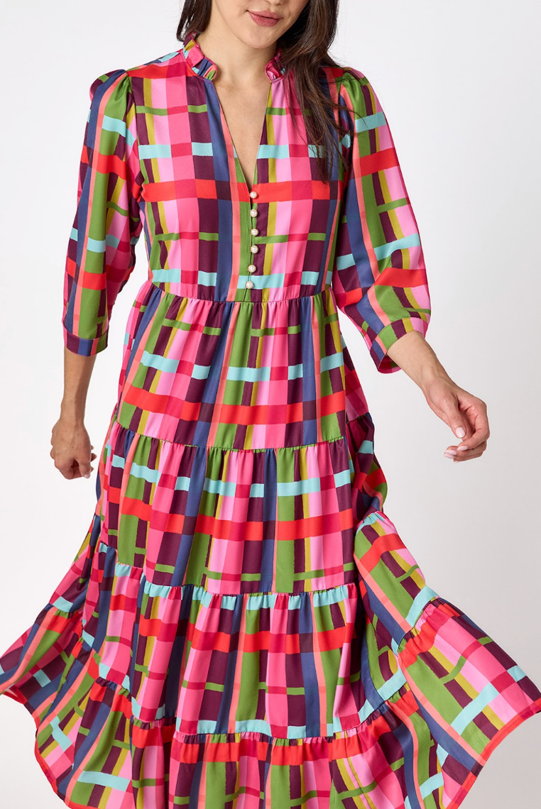macrostie dress plaid parade