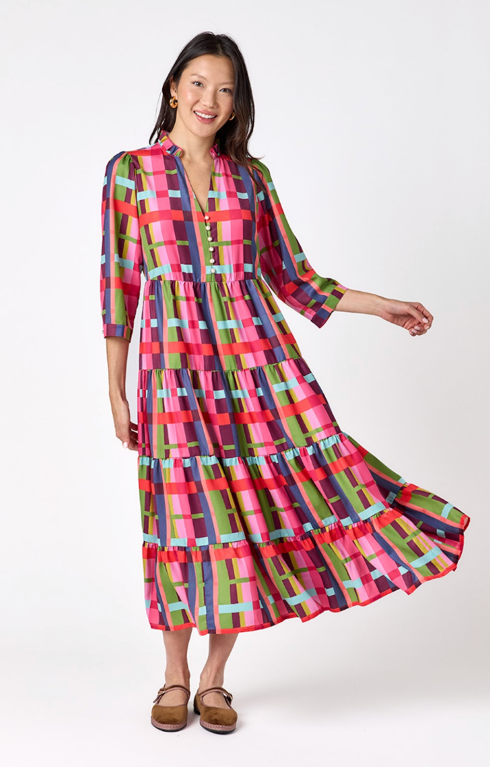 macrostie dress plaid parade