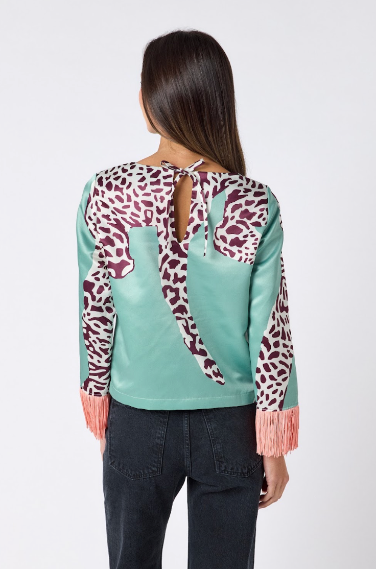 maya top catwalk mint