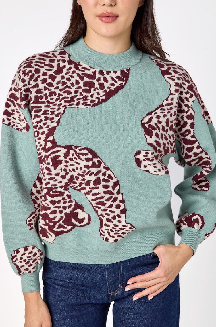 miller sweater catwalk mint