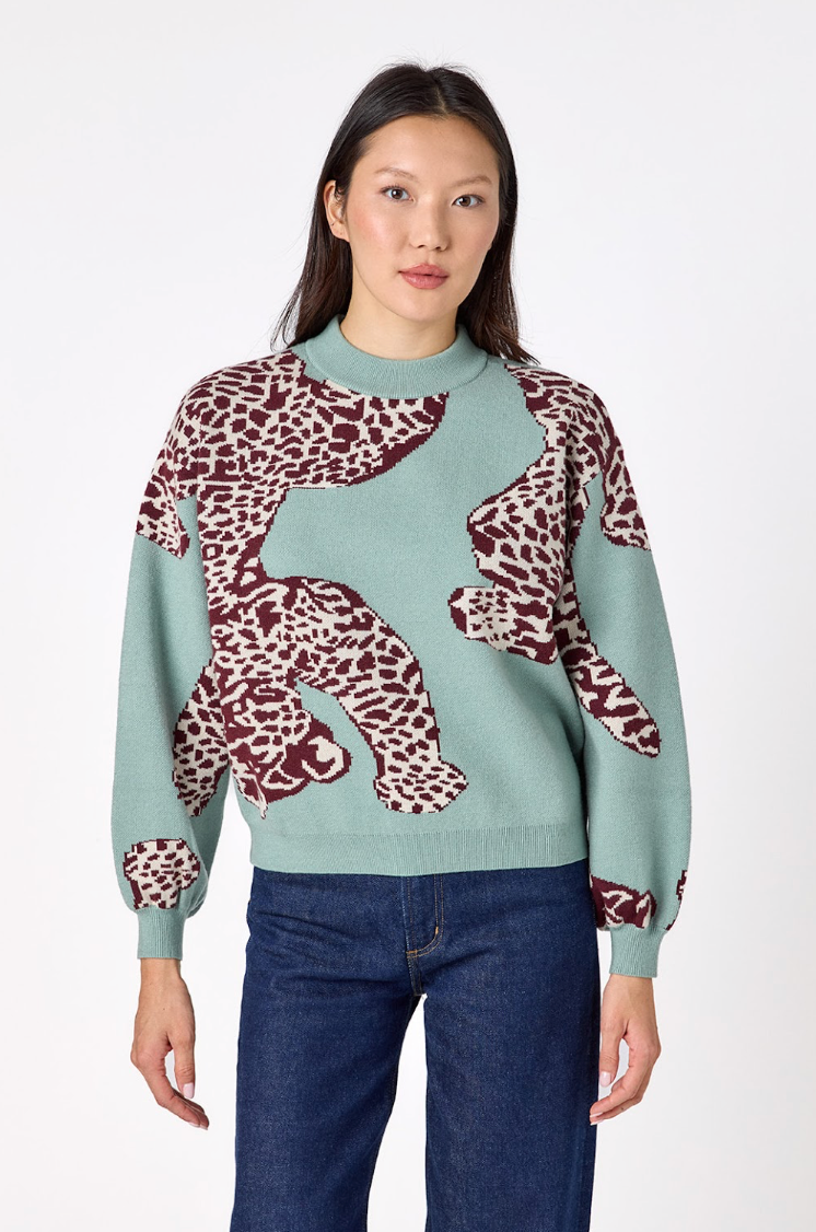 miller sweater catwalk mint