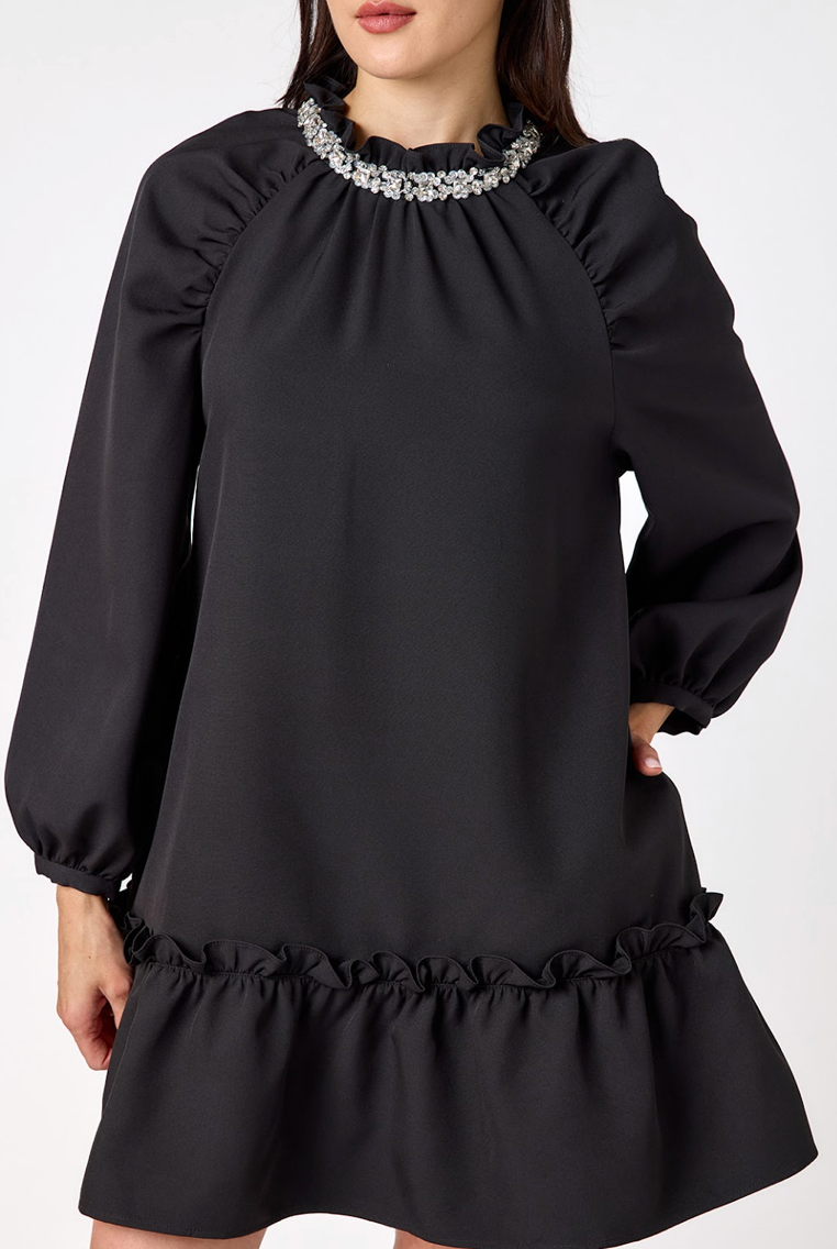 flynn dress black