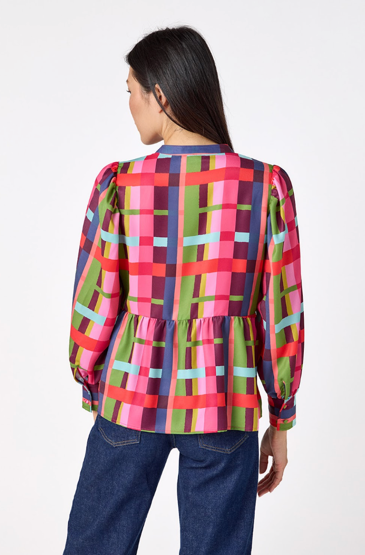 renny top plaid parade