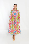 surcie blythe empire dress long