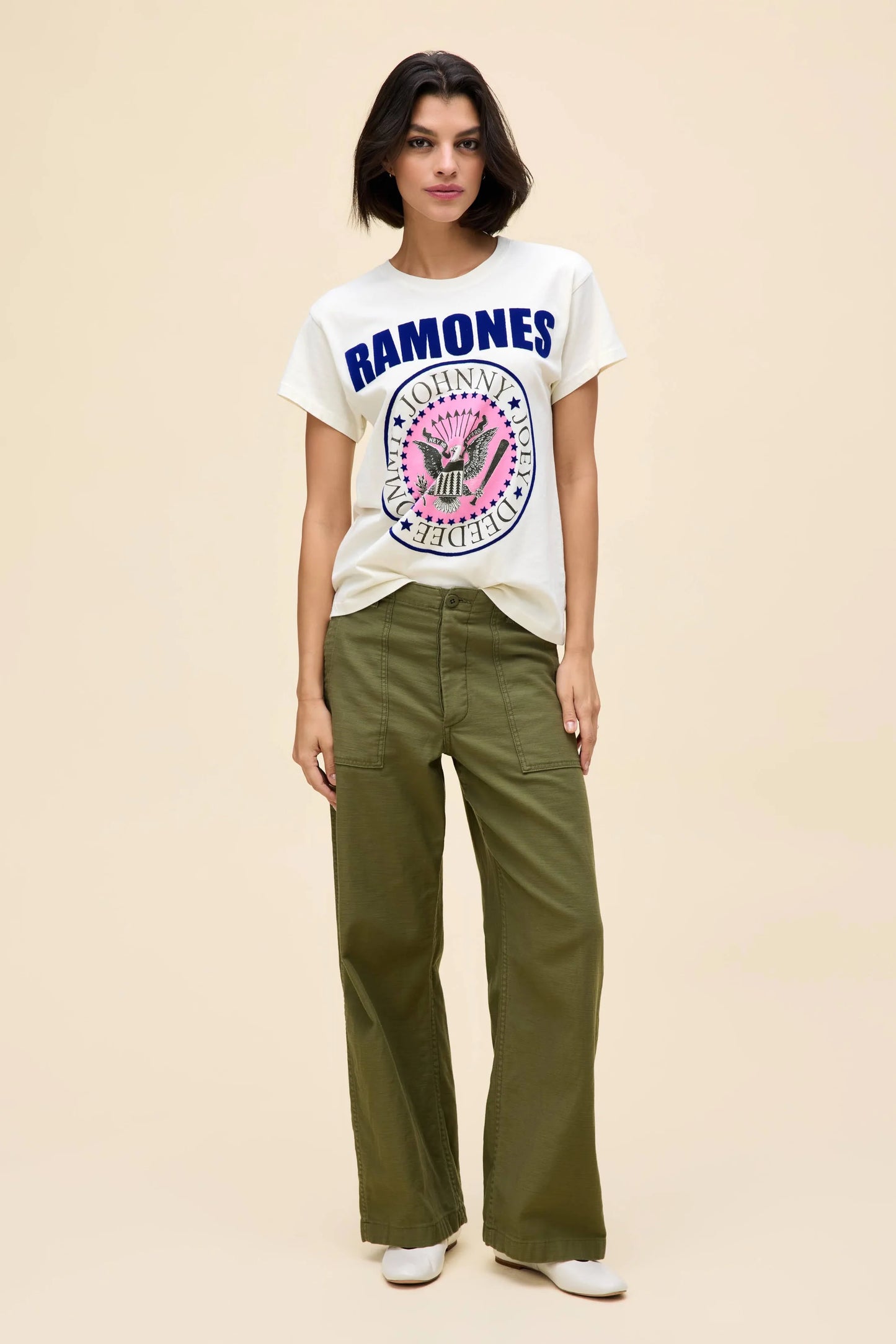 ramones classic seal tour tee