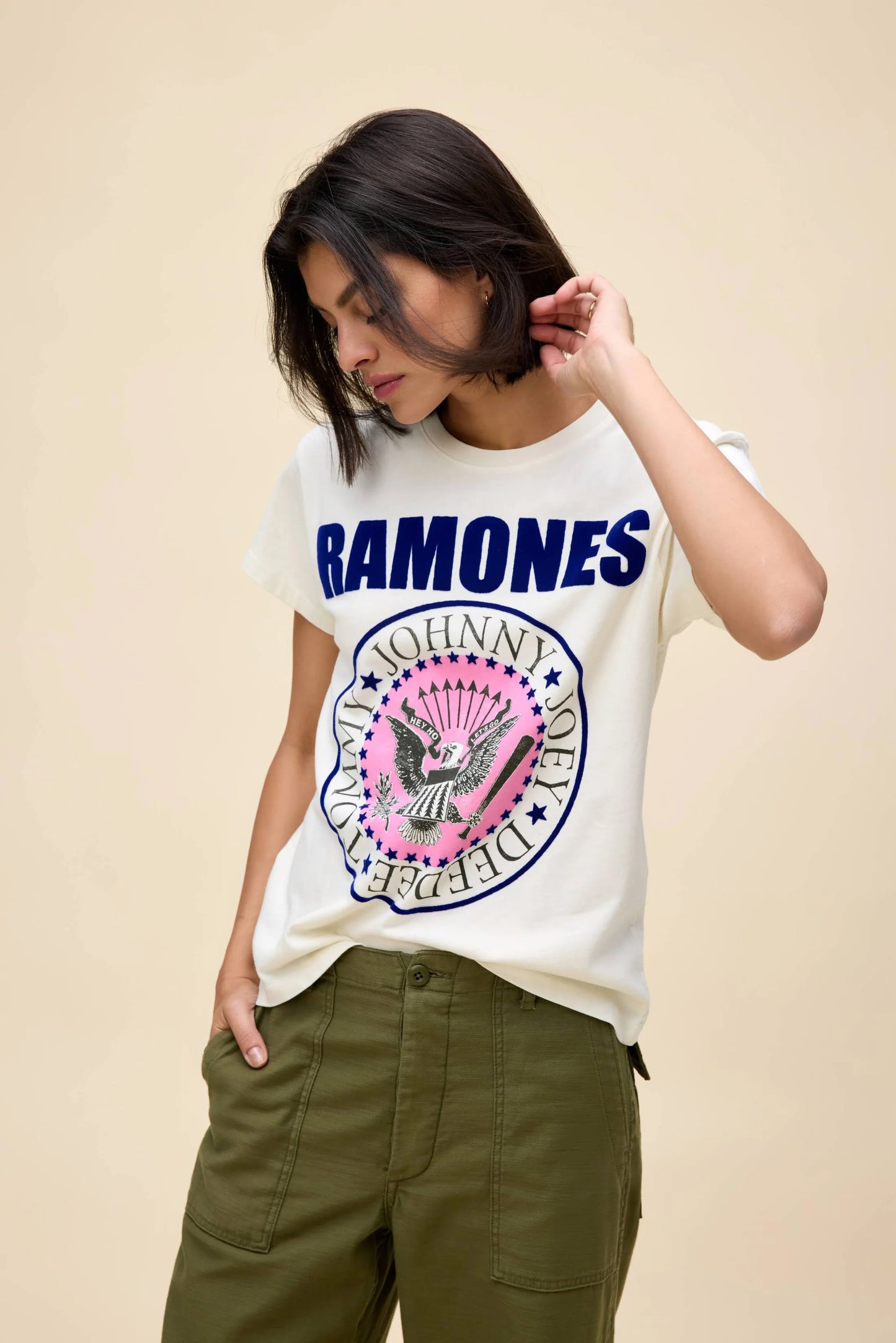 ramones classic seal tour tee