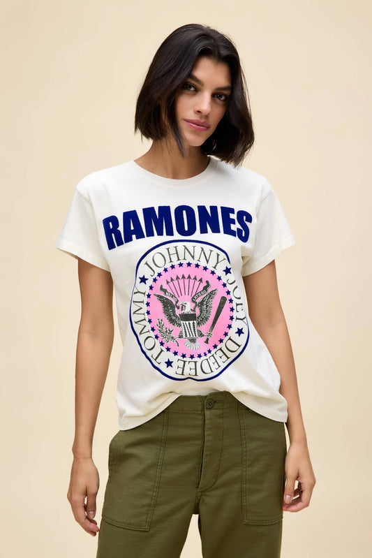 ramones classic seal tour tee