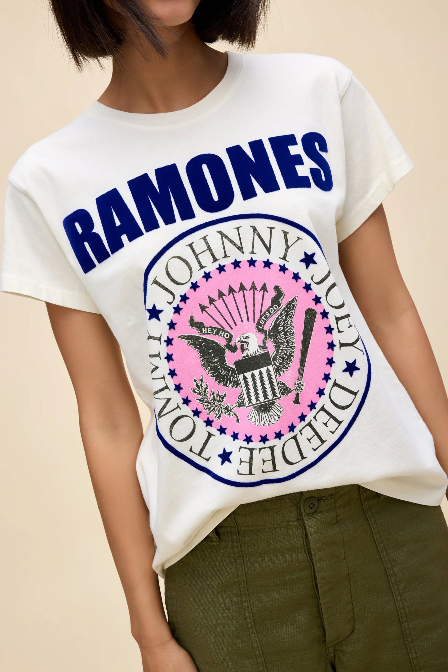 ramones classic seal tour tee