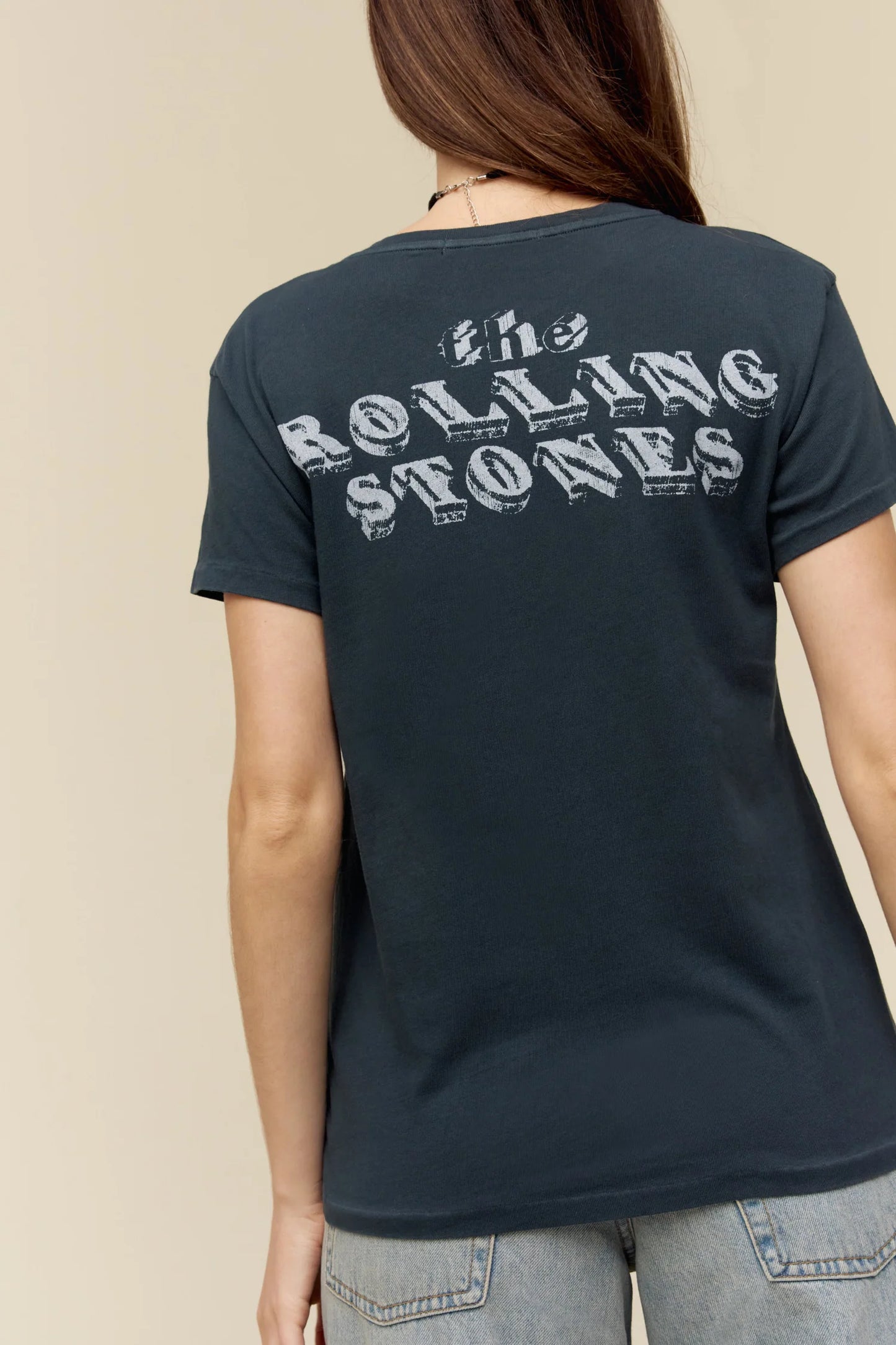 rolling stones ticket fill ticket tongue tee