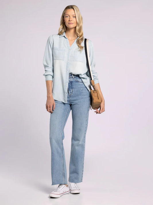 ginger shirt mia pinstripe