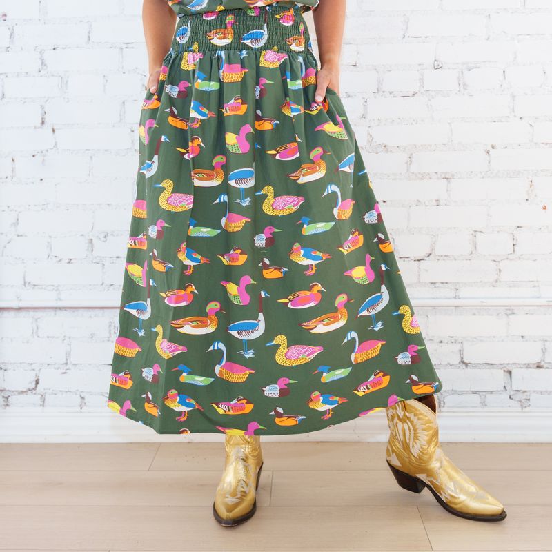 sutton duck skirt