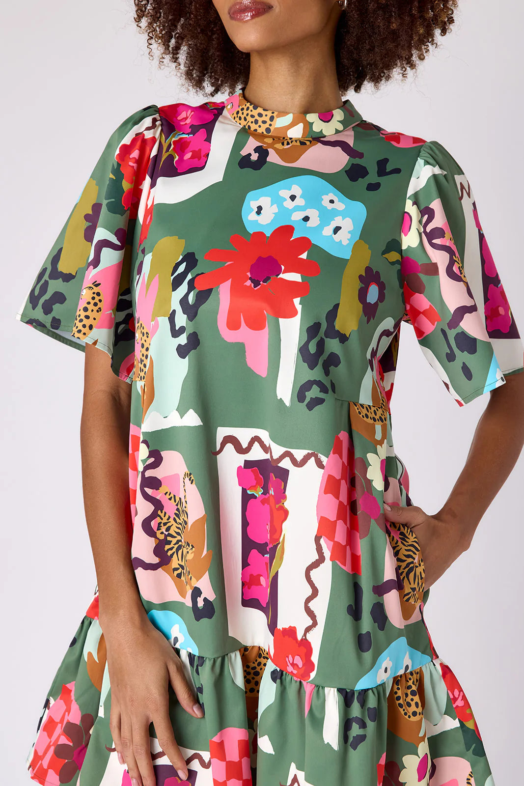 lou dress in untamed