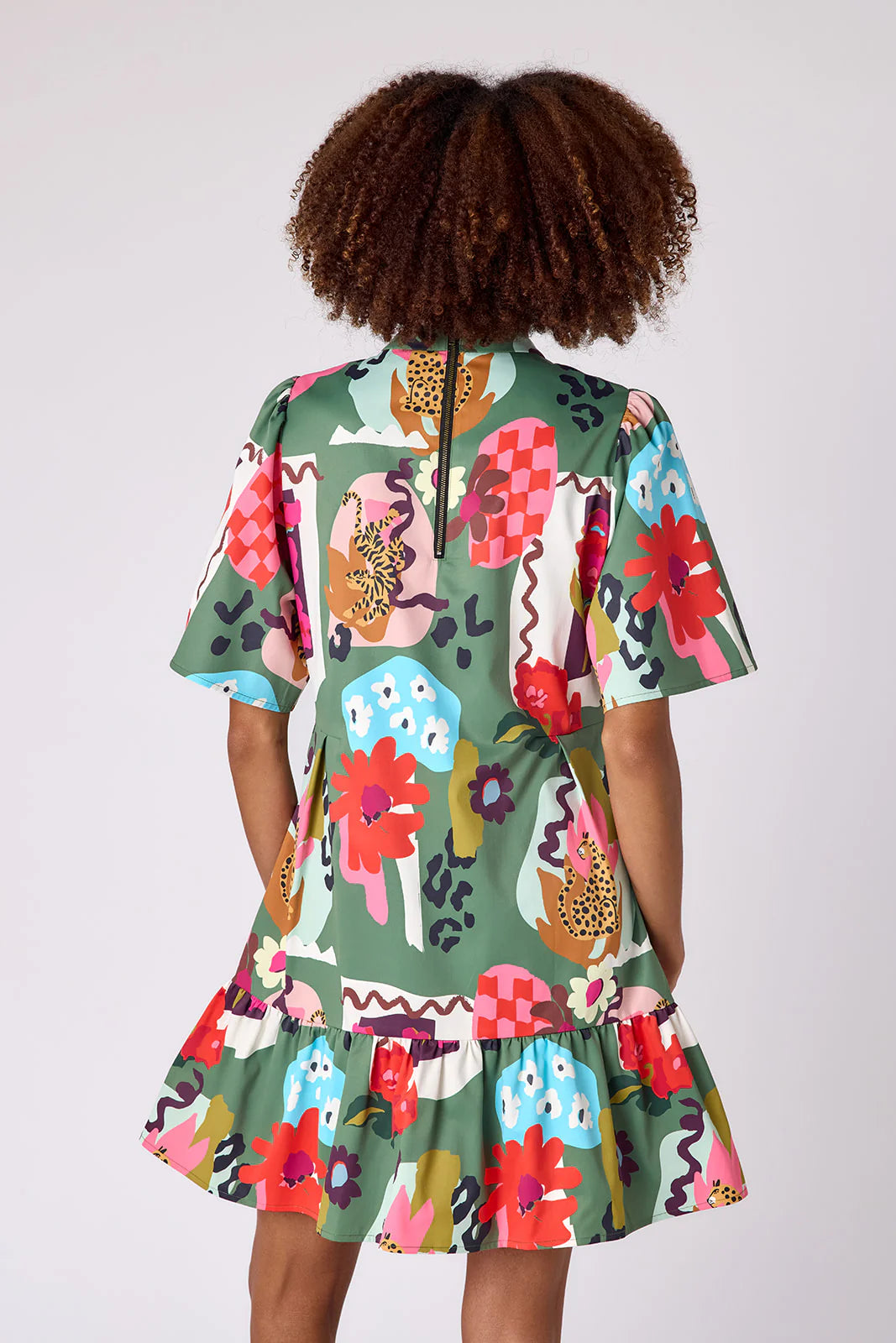 lou dress in untamed