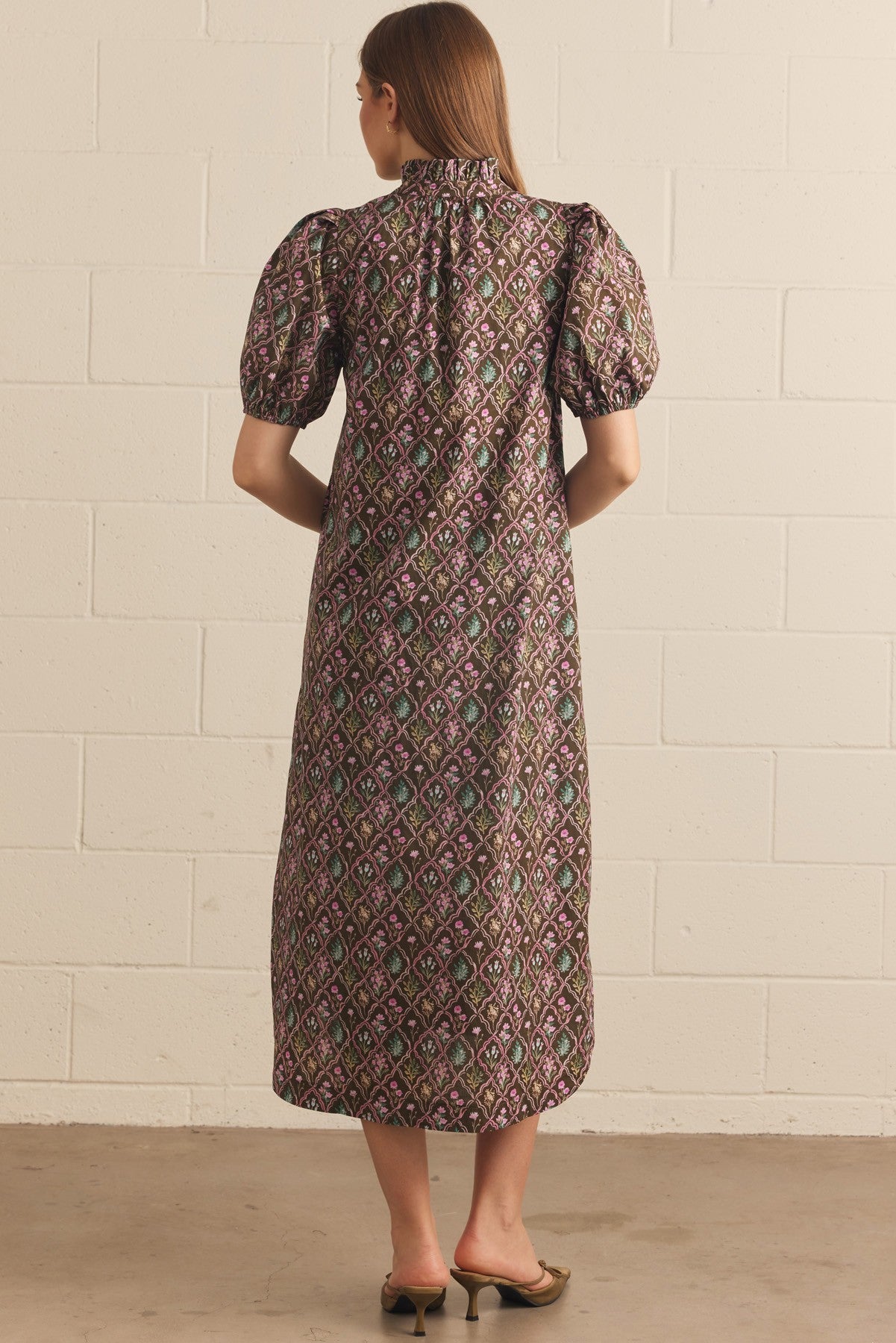 floral maxi dress