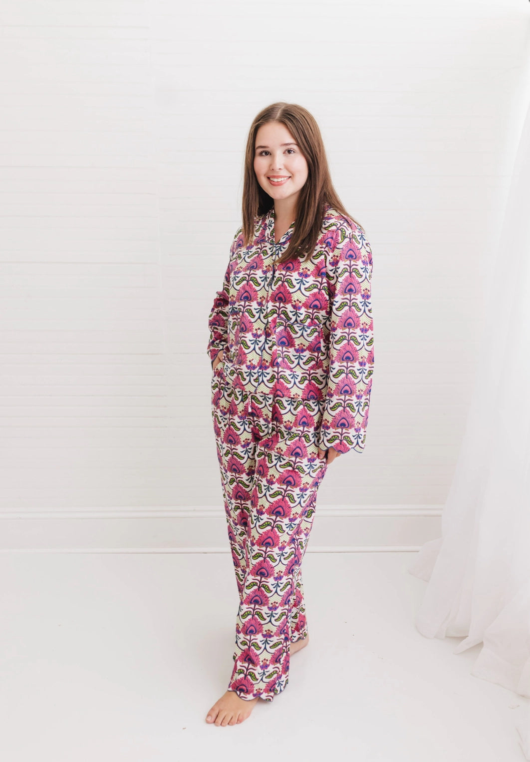 primrose henley pj pant set