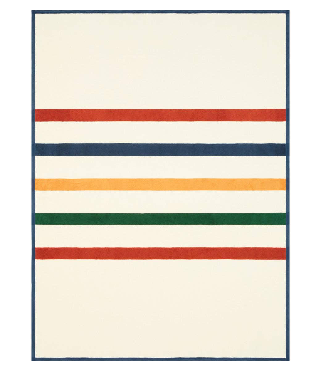 Vintage Center Stripes Blanket: Original