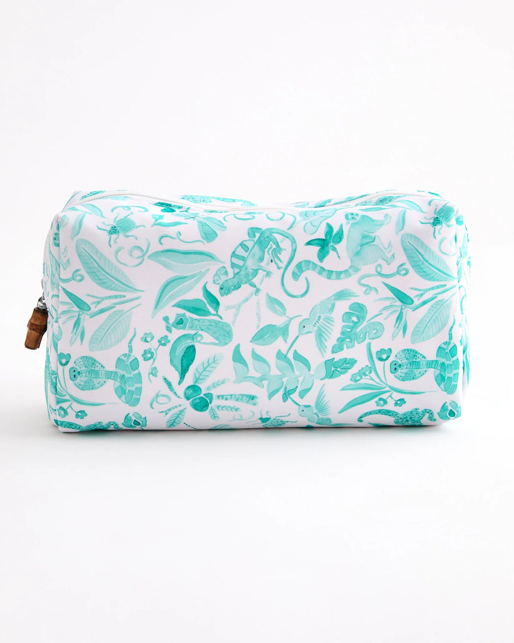 Amazon green Tile Storage Bag x Catherine Cartie Collab