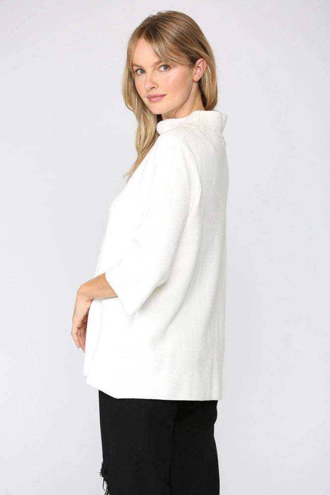 davis mock neck sweater