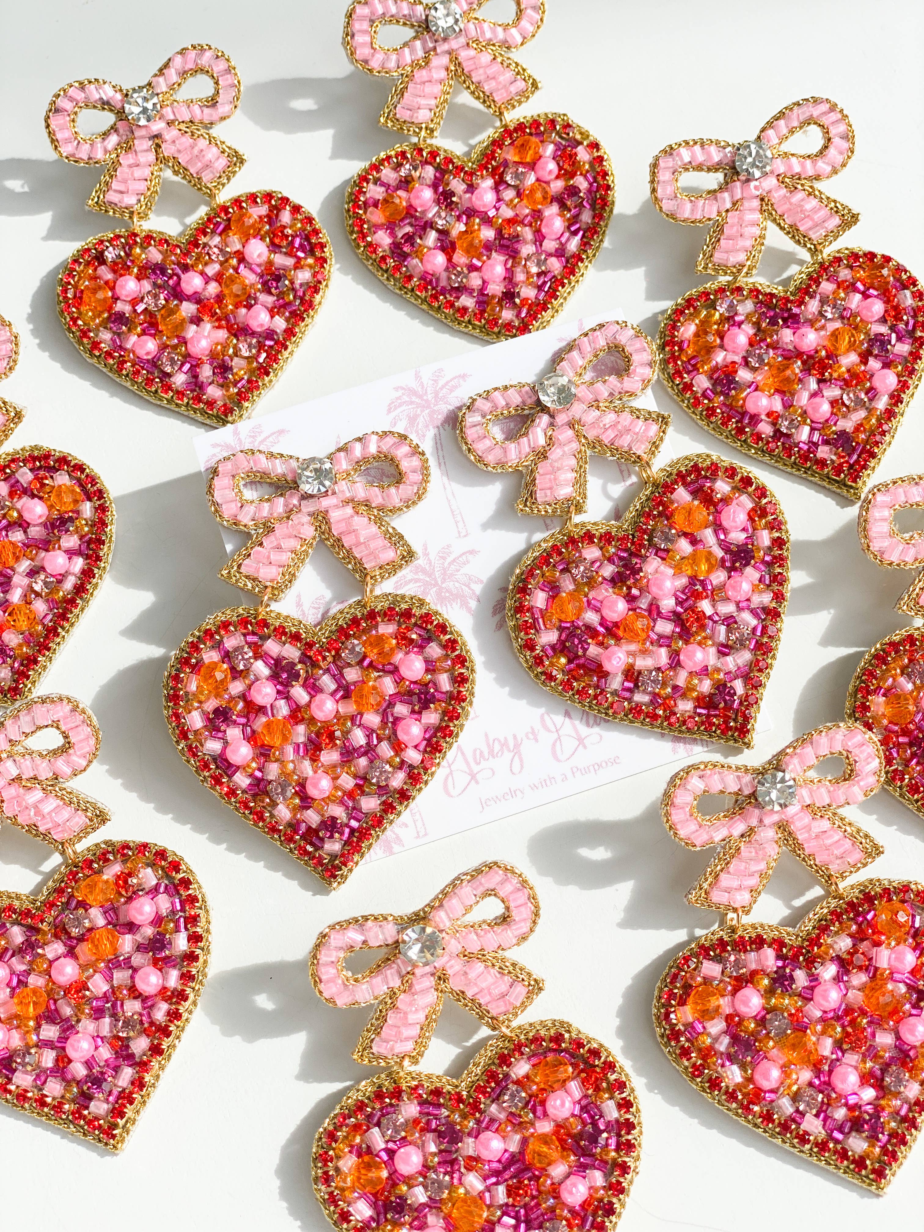 Amore Heart Earrings