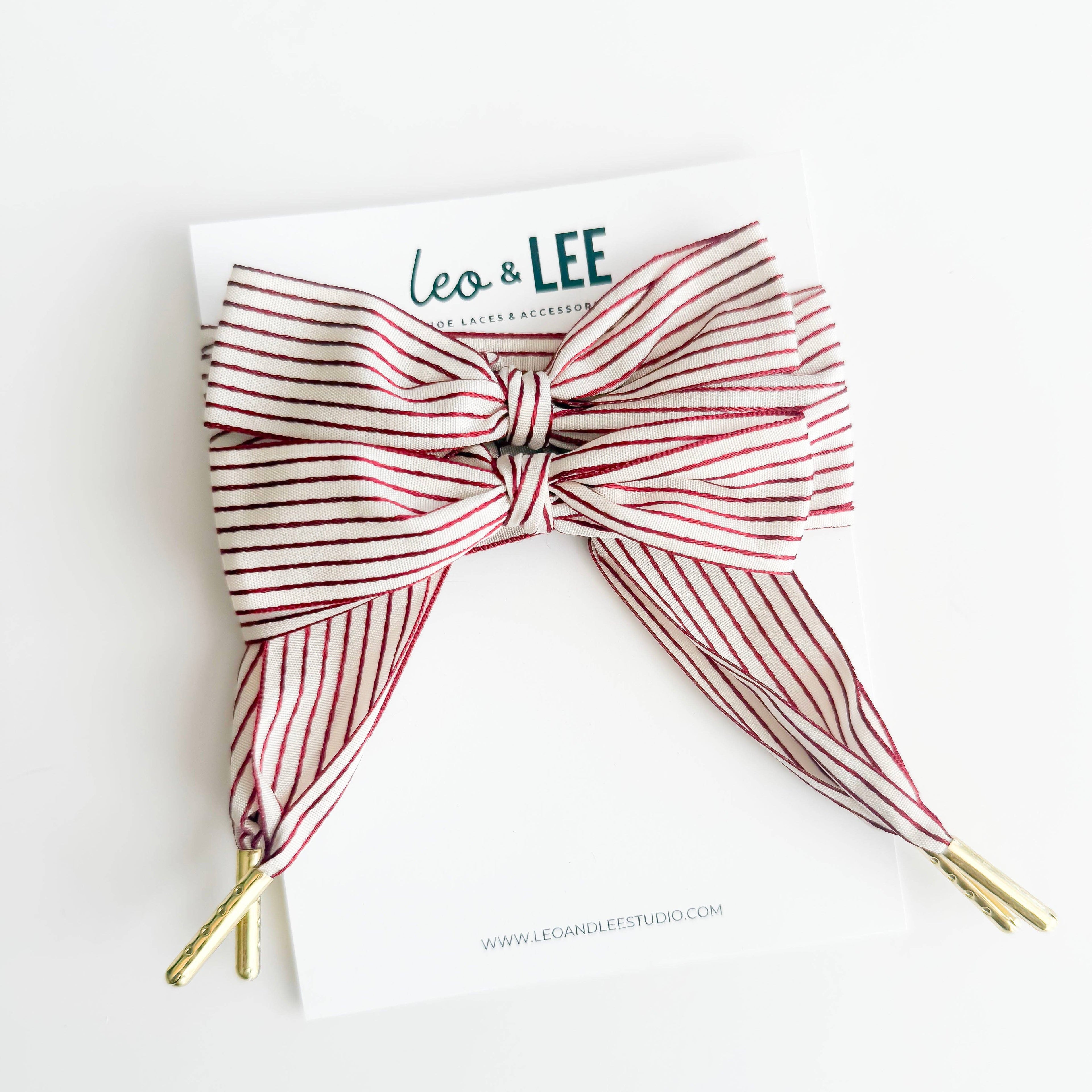 The Heritage Striped Laces | Leo + Lee Striped Lace Sets