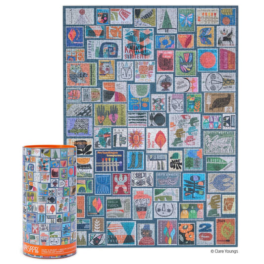 Vintage Matchbooks 1000 Piece Puzzle