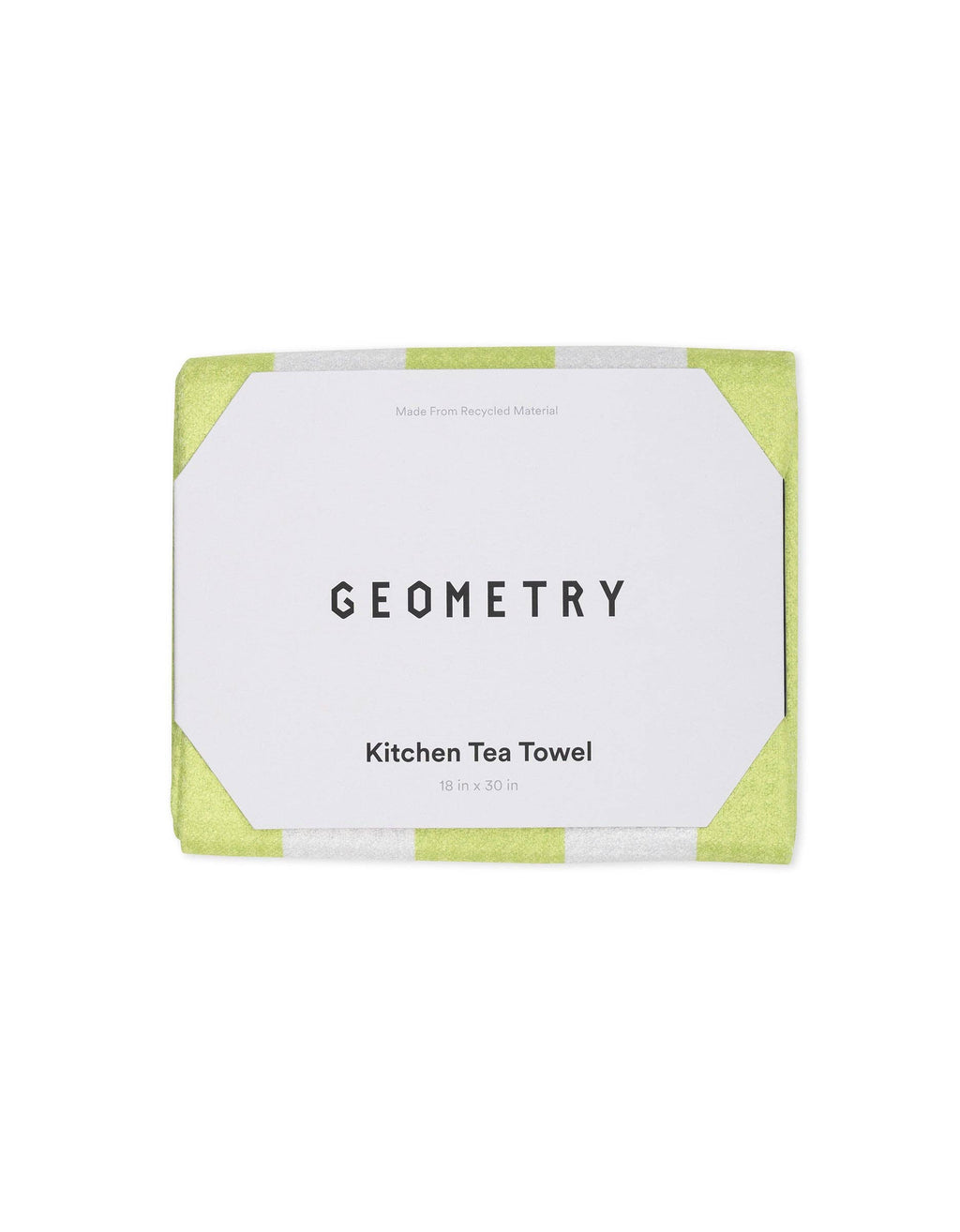 Summer Bold Green Tea Towel