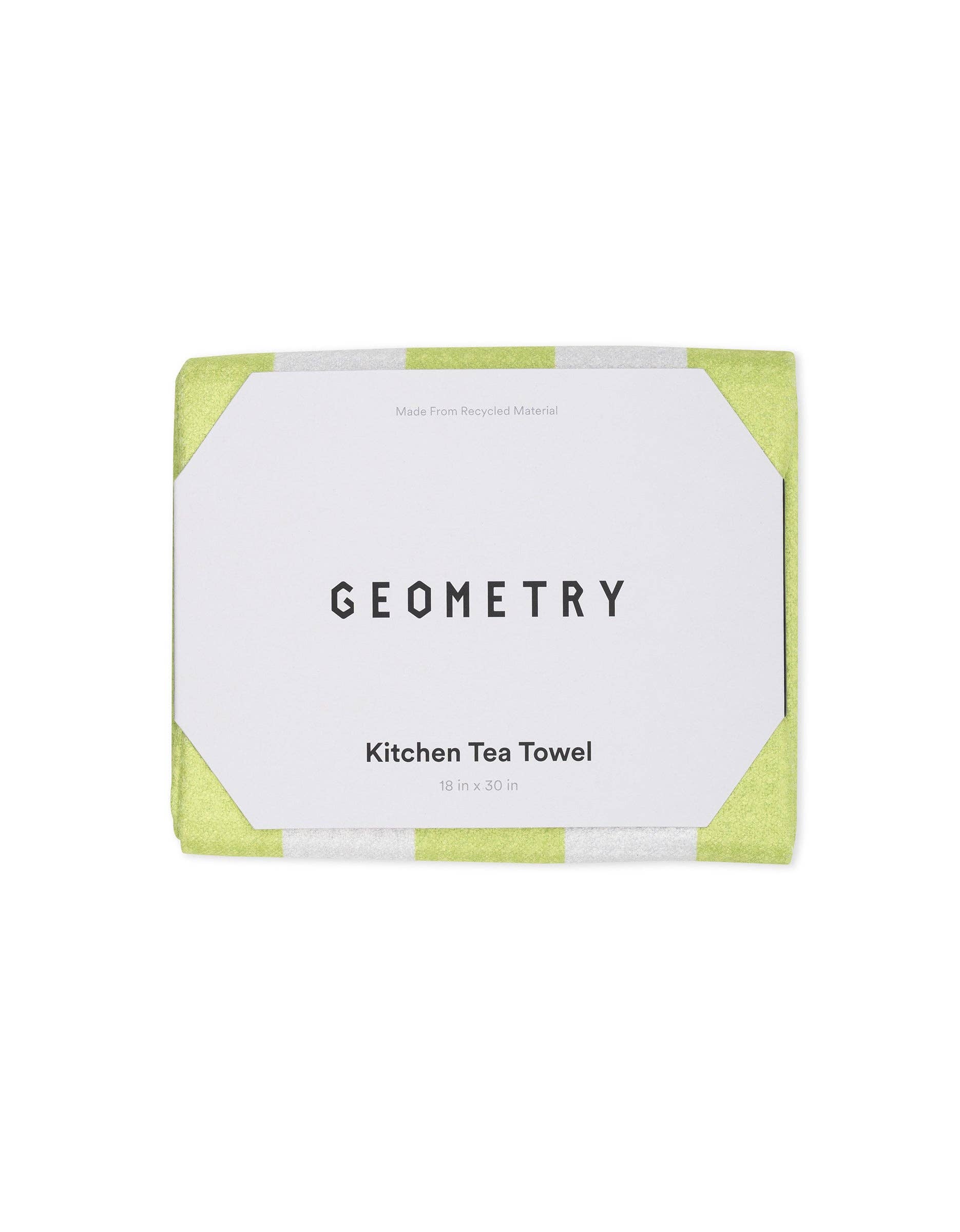 Summer Bold Green Tea Towel