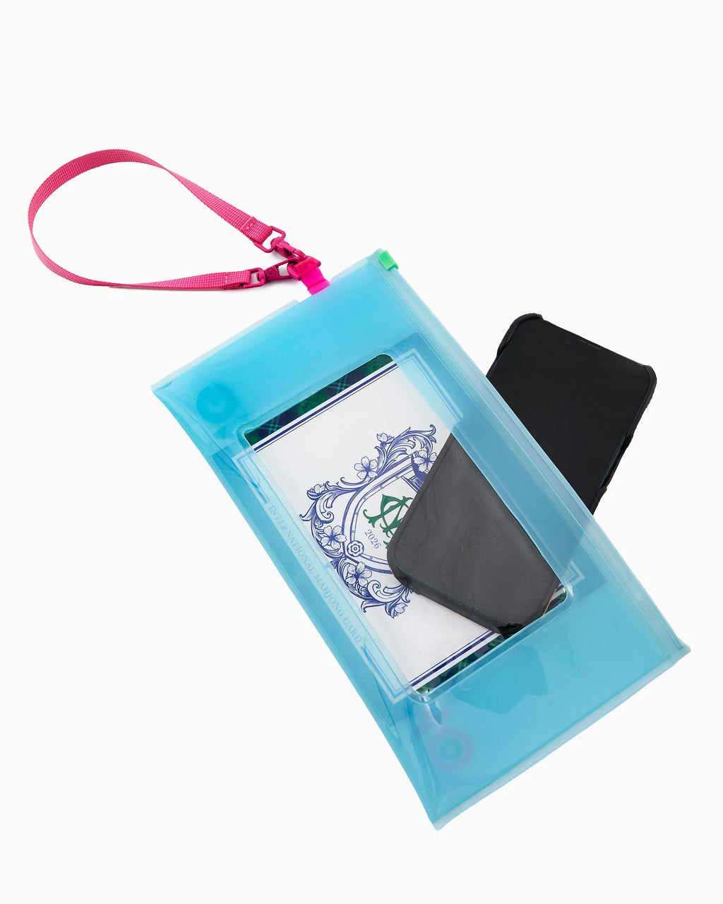 blue beach bag