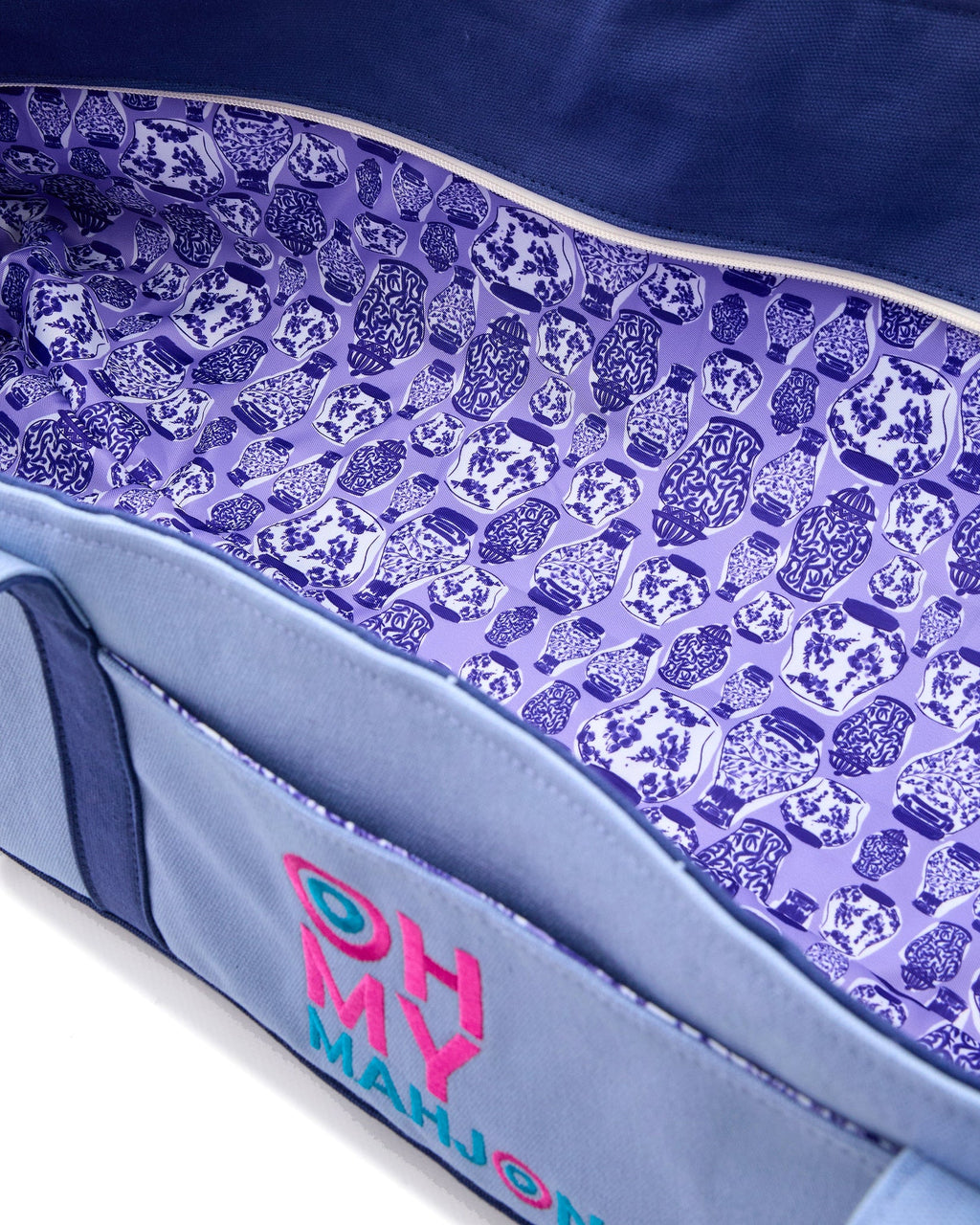 blue mat storage bag