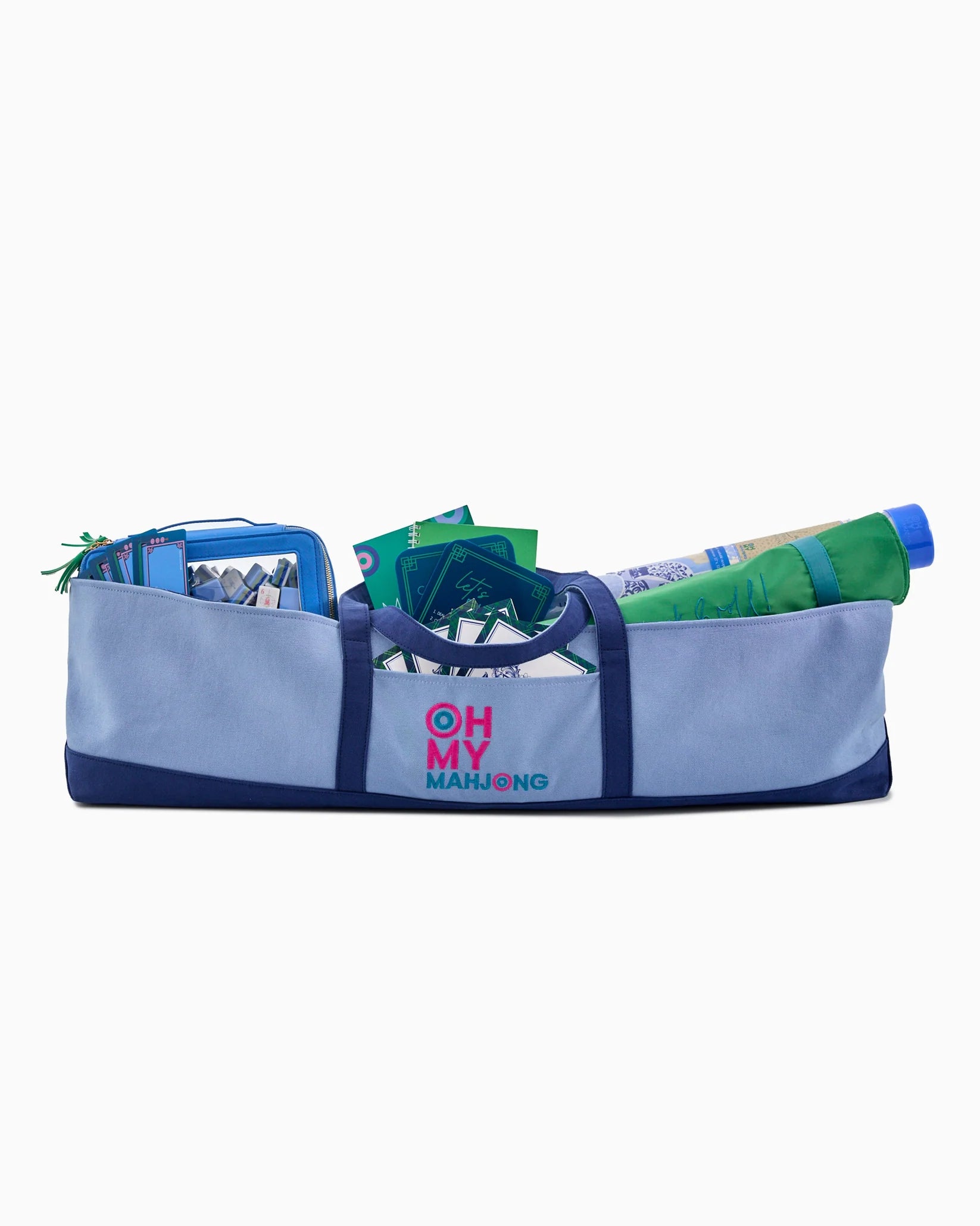 blue mat storage bag